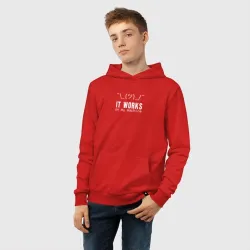 Детская толстовка хлопок У меня все работает - фото 2