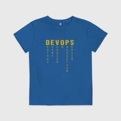 Детская футболка хлопок Devops
