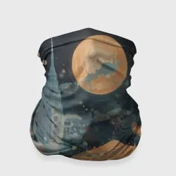 Бандана-труба 3D Сказочная абстракция
