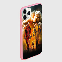 Чехол для iPhone 11 Pro Max матовый Дэдпул и Росомаха - Догпуля - фото 2