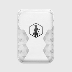 Картхолдер Magsafe магнитный Tomb Raider white poly