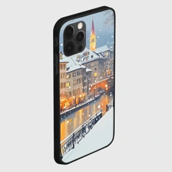 Чехол для iPhone 12 Pro Заснеженный Санкт-Петербург пейзаж - фото 2