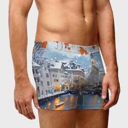 Мужские трусы 3D Предновогодний Санкт-Петербург - фото 2