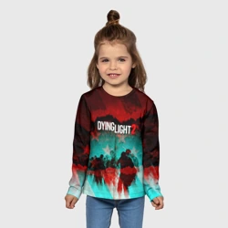 Детский лонгслив 3D Dying Light 2 zombie glitch - фото 2
