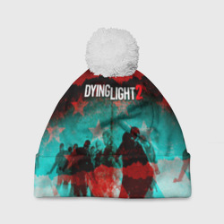 Шапка 3D c помпоном Dying Light 2 zombie glitch
