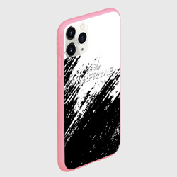 Чехол для iPhone 11 Pro Max матовый Warframe штриховка красок - фото 2