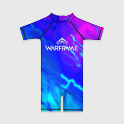 Детский купальный костюм 3D Warframe neon storm