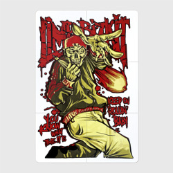Магнитный плакат 2Х3 Limp Bizkit skull