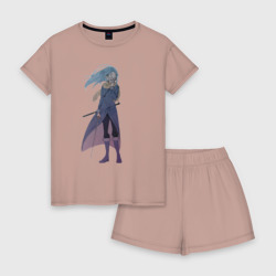 Женская пижама с шортиками хлопок О моём перерождении в слизь Римуру арт