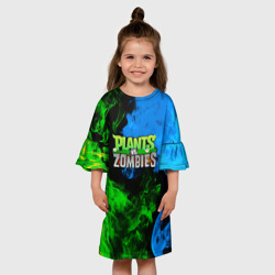 Детское платье 3D Plants vs Zombies flame - фото 2