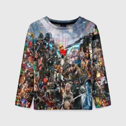 Детский лонгслив 3D Коллекция мастера игры