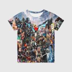 Детская футболка 3D Коллекция мастера игры