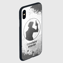 Чехол для iPhone XS Max матовый Cowboy Bebop - white gradient - фото 2