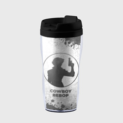 Термокружка-непроливайка Cowboy Bebop - white gradient