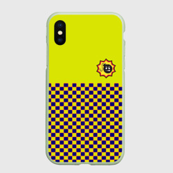 Чехол для iPhone XS Max матовый Serious Sam pattern