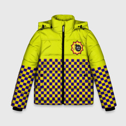 Зимняя куртка для мальчиков 3D Serious Sam pattern