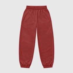 Женские джоггеры оверсайз 3D Джокер костюм красный низ