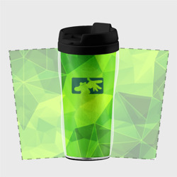 Термокружка-непроливайка Limp Bizkit green poly - фото 2