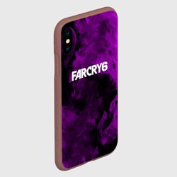 Чехол для iPhone XS Max матовый Farcry neon fire - фото 2
