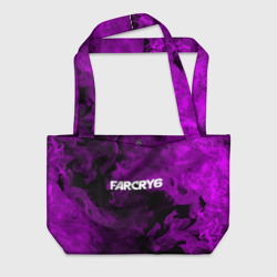 Пляжная сумка 3D Farcry neon fire