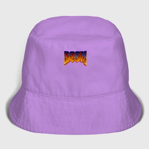 Мужская панама хлопок Doom logotype
