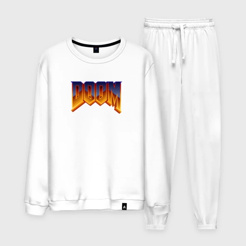 Мужской костюм хлопок Doom logotype