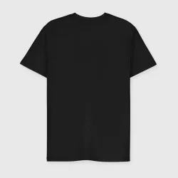 Мужская футболка хлопок Slim Doom logotype - фото 2