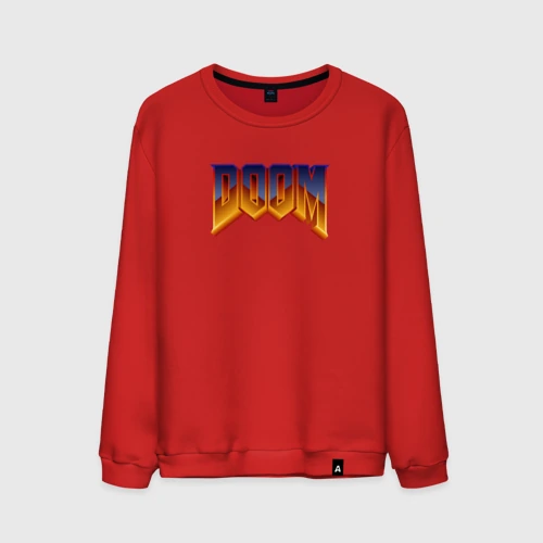 Мужской свитшот хлопок Doom logotype