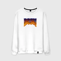 Мужской свитшот хлопок Doom logotype