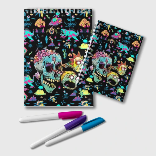Блокнот Monsters Rick and Morty
