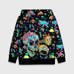 Детская толстовка 3D Monsters Rick and Morty