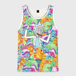 Мужская майка 3D Рик Санчез