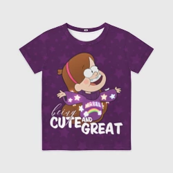Детская футболка 3D Mabel being cute and great