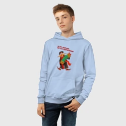 Детская толстовка хлопок Я не дурак из деревни - фото 2