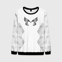Мужской свитшот 3D Placebo white poly