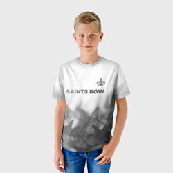 Детская футболка 3D Saints Row - white gradient посередине - фото 2