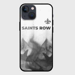 Чехол для iPhone 13 mini Saints Row - white gradient посередине