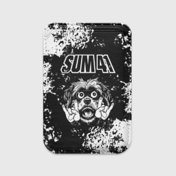 Картхолдер Magsafe магнитный Sum41 рок пес