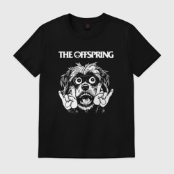 Мужская футболка хлопок The Offspring rock dog
