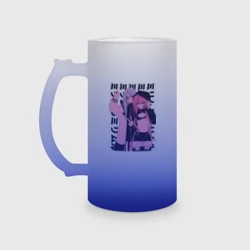 Кружка пивная матовое стекло О моём перерождении в слизь Римуру Милим