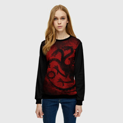 Женский свитшот 3D Targaryen house Game of Thrones - фото 2