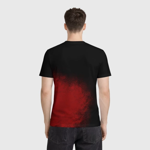 Мужская футболка 3D с принтом Targaryen house Game of Thrones, вид сзади #2