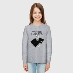 Детский лонгслив хлопок Winter is coming Game of Thrones - фото 2
