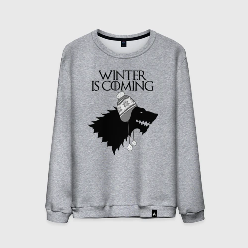 Мужской свитшот хлопок Winter is coming Game of Thrones