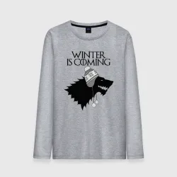 Мужской лонгслив хлопок Winter is coming Game of Thrones