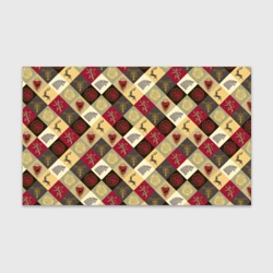 Бумага для упаковки 3D Лого домов Игра престолов паттерн