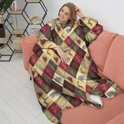 Плед с рукавами Лого домов Игра престолов паттерн - фото 2