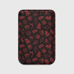 Картхолдер Magsafe магнитный Houses logo pattern Game of Thrones