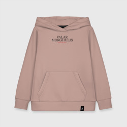 Детская толстовка хлопок Валар моргулис игра престолов