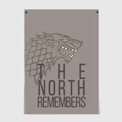 Постер The North Remembers game of thrones